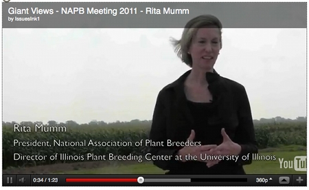 Image of a Rita Mumm video that is part of the NAPB Giant Views Videos